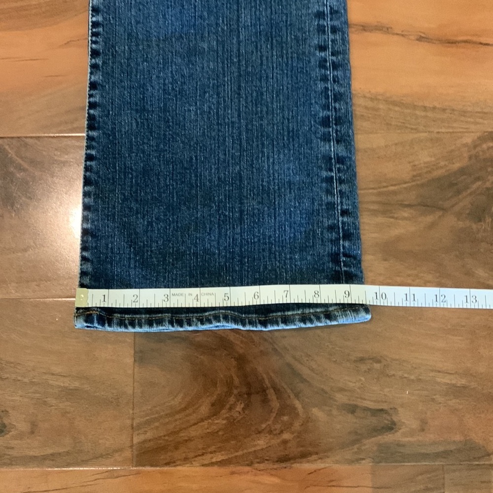 Gap Low Rise Boot Cut Jeans 12 R - Picture 8 of 9